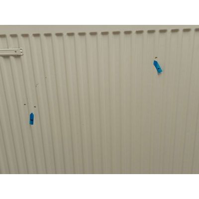 Outlet - Purmo Compact grzejnik płytowy 90x90 cm podłączenie boczne biały C22 900x900