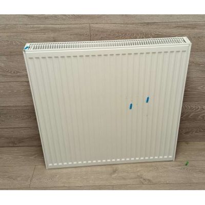 Outlet - Purmo Compact grzejnik płytowy 90x90 cm podłączenie boczne biały C22 900x900