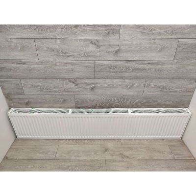 Outlet - Purmo Ventil Compact grzejnik płytowy 40x200 cm podłączenie dolne biały CV22 400x2000