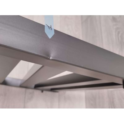 Outlet - Excellent Italic grzejnik łazienkowy dekoracyjny 112x50 cm czarny GREX.IT113.BL