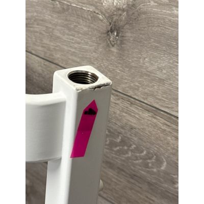 Outlet - Excellent Meteor grzejnik łazienkowy dekoracyjny 111x50 cm biały GREX.ME111.WH