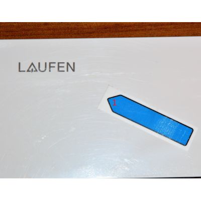 Outlet - Laufen przycisk spłukujący do WC biały H8956610000001