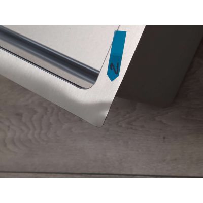 Outlet - Quadron Russel 116 zlewozmywak stalowy 62x48 cm wpuszczany stal szlachetna HB7911BS