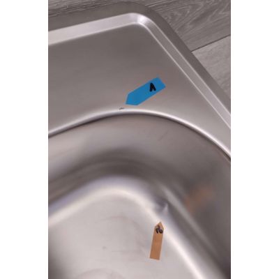 Outlet - Quadron Joe 110 SteelQ zlewozmywak stalowy 48x48 cm wpuszczany satyna HD110SAT4848