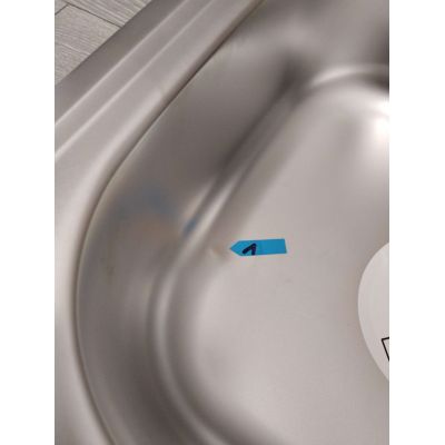 Outlet - Quadron Joe 110 SteelQ zlewozmywak stalowy 48x48 cm wpuszczany satyna HD110SAT4848