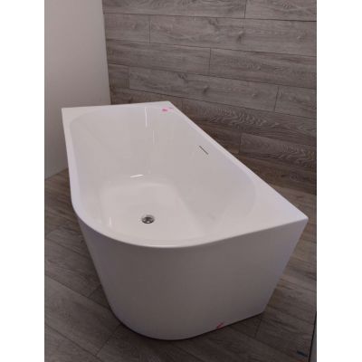 Outlet - Hagser Ilsa wanna wolnostojąca 150x75 cm narożna lewa biały połysk HGR00000011