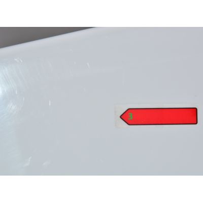 Outlet - Hagser Ilsa wanna wolnostojąca przyścienna 170x80 cm akrylowa owalna biały połysk HGR12000012