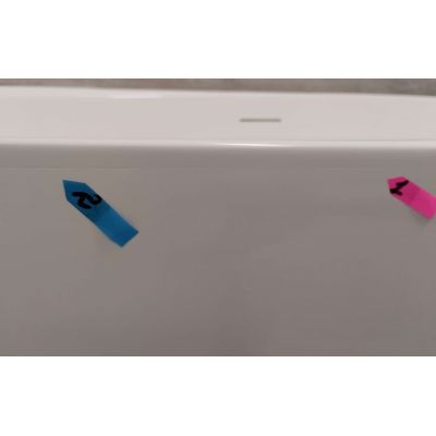 Outlet - Hagser Anke wanna wolnostojąca 170x80 cm akrylowa owalna biały połysk HGR13000012