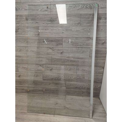 Outlet - Hagser Bertina Walk-In ścianka prysznicowa 120 cm chrom/szkło przezroczyste HGR17000022