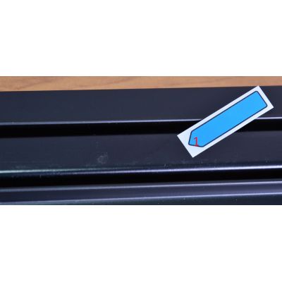 Outlet - Hagser Iris Slim odpływ prysznicowy liniowy 90 cm ruszt odwracalny czarny mat HGR19000030