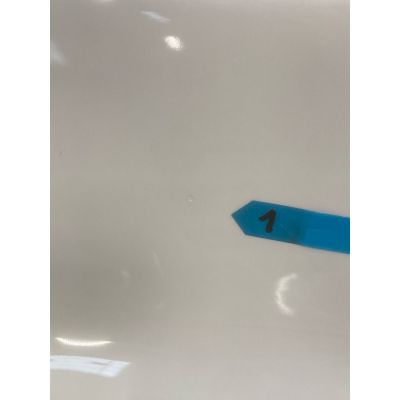 Outlet - Hagser Ingrid umywalka 49x37,5 cm nablatowa prostokątna biała HGR20000040