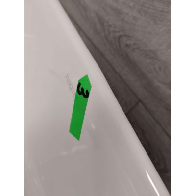 Outlet - Hagser Ingrid umywalka 49x37,5 cm nablatowa prostokątna biała HGR20000040