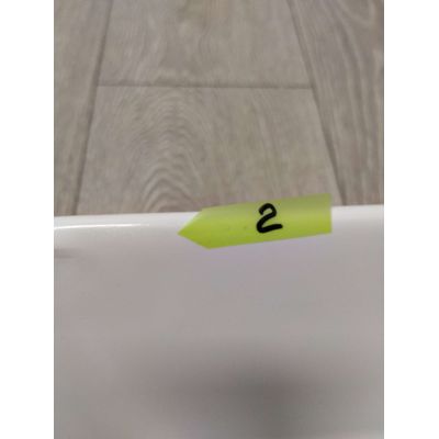 Outlet - Hagser Alexa umywalka 48x37 cm nablatowa prostokątna biała HGR20000041