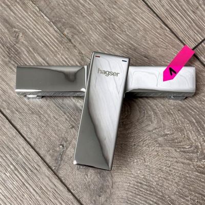 Outlet - Hagser Ulva bateria prysznicowa ścienna chrom HGR30000033