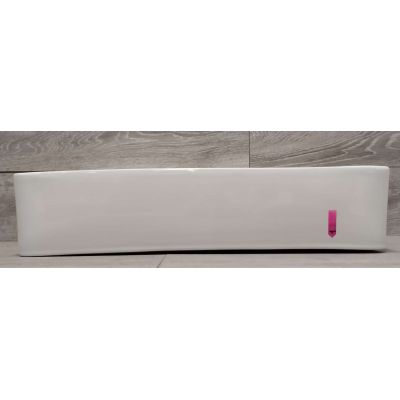 Outlet - Hagser Emma umywalka 59x43 cm nablatowa prostokątna biała HGR30000041