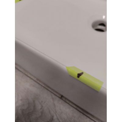 Outlet - Hagser Emma umywalka 59x43 cm nablatowa prostokątna biała HGR30000041