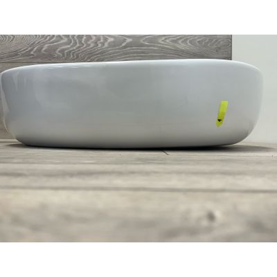 Outlet - Hagser Adele umywalka 60,5x42,5 cm nablatowa owalna biała HGR40000040