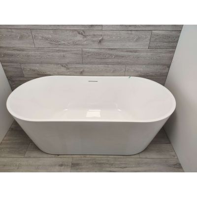 Outlet - Hagser Petra wanna wolnostojąca 172x82 cm akrylowa owalna biały połysk HGR60000012