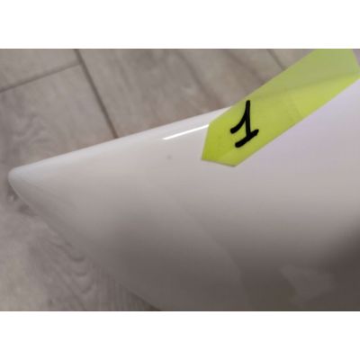 Outlet - Hagser Lorena umywalka 47x23 cm nablatowa prostokątna biała HGR90000040