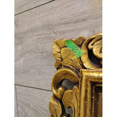 Outlet - Sapho Samblung lustro 70x40 cm prostokątne rama złota IN110