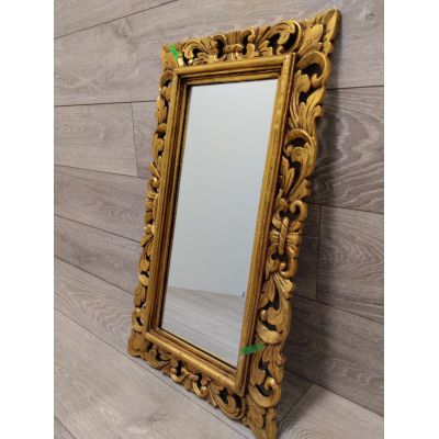 Outlet - Sapho Samblung lustro 70x40 cm prostokątne rama złota IN110