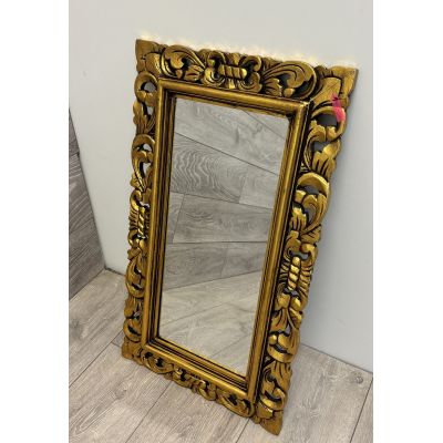 Outlet - Sapho Samblung lustro 70x40 cm prostokątne rama złota IN110