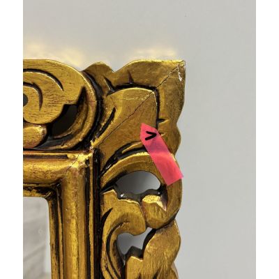 Outlet - Sapho Samblung lustro 70x40 cm prostokątne rama złota IN110