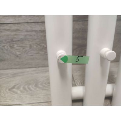 Outlet - Sapho Pilon grzejnik łazienkowy dekoracyjny 180x27 cm biały IZ121