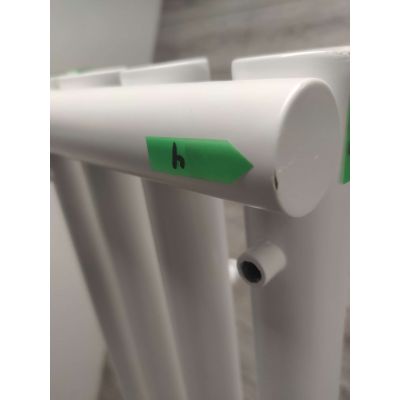 Outlet - Sapho Pilon grzejnik łazienkowy dekoracyjny 180x27 cm biały IZ121T