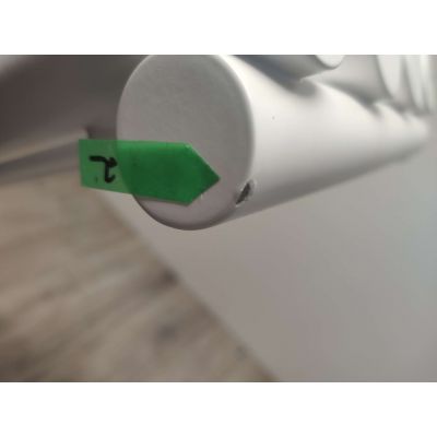 Outlet - Sapho Pilon grzejnik łazienkowy dekoracyjny 180x27 cm biały IZ121T