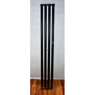 Outlet - Sapho Pilon grzejnik łazienkowy 27x180 cm czarny mat IZ122