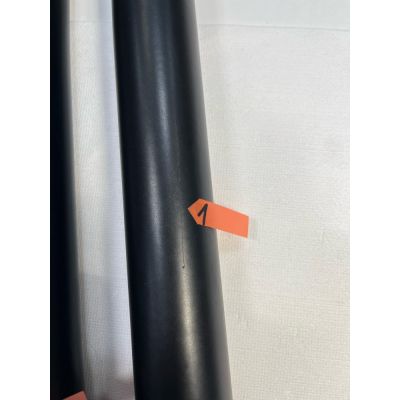 Outlet - Sapho Pilon grzejnik łazienkowy 12,2x180 cm czarny mat IZ124