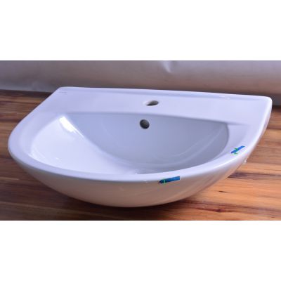 Outlet - Cersanit President umywalka 60 cm półokrągła biała K08-010