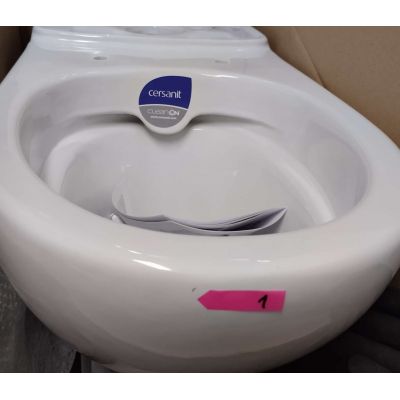 Outlet - Cersanit Moduo kompakt WC z deską wolnoopadającą Slim biały K116-029