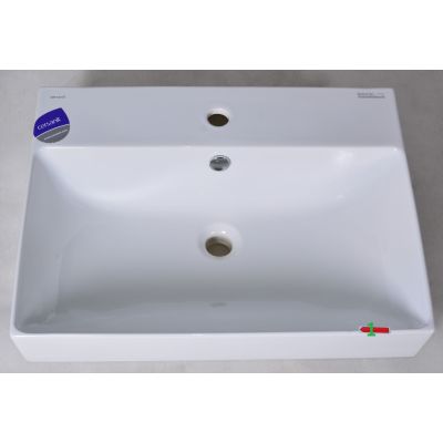 Outlet - Cersanit Inverto umywalka 60x45 cm nablatowa biała K671-005