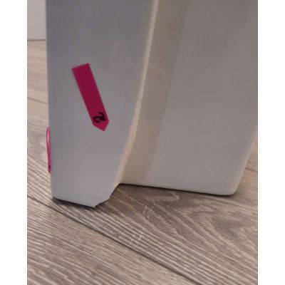 Outlet - Cersanit Crea umywalka 120,5x45,5 cm meblowa podwójna biała K673-006