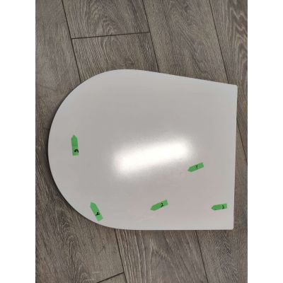 Outlet - Cersanit Zen deska sedesowa wolnoopadająca antybakteryjna Slim biała K98-0221