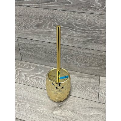 Outlet - Splendid Pineapple szczotka toaletowa stojąca złota LA-PINEAP-SZCZWC-ZŁO