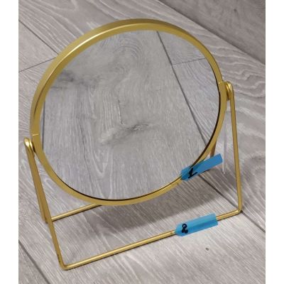 Outlet - Splendid Doblo lusterko kosmetyczne okrągłe złote LL-DOBLO-17-ZŁO