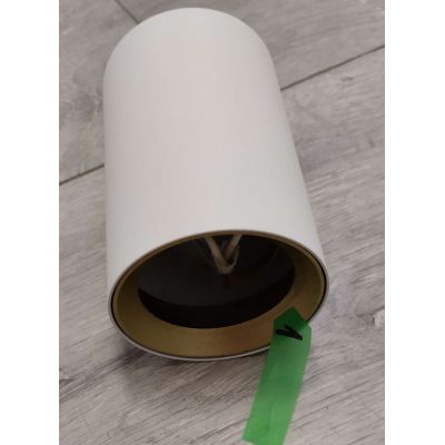 Outlet - Light Prestige Manacor lampa podsufitowa 1x50W biało/złota LP-232/1D-90WH/GD
