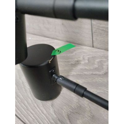 Outlet - Light Prestige Snow lampa podsufitowa 6x50 W czarna LP-731/6PBK