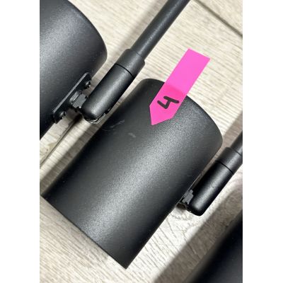 Outlet - Light Prestige Snow lampa podsufitowa 6x50 W czarna LP-731/6PBK