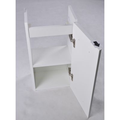 Outlet - Koło Nova Pro umywalka z szafką 36 cm wisząca biały połysk M39001000