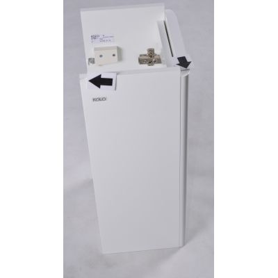 Outlet - Koło Nova Pro umywalka z szafką 36 cm wisząca biały połysk M39001000