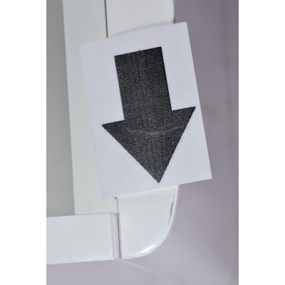 Outlet - Koło Nova Pro umywalka z szafką 36 cm wisząca biały połysk M39001000