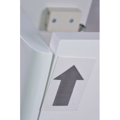 Outlet - Koło Nova Pro umywalka z szafką 36 cm wisząca biały połysk M39001000