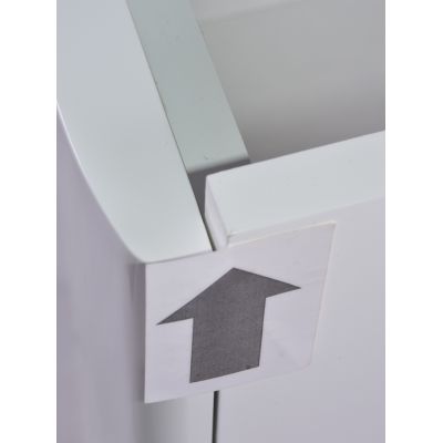 Outlet - Koło Nova Pro umywalka z szafką 36 cm wisząca biały połysk M39001000