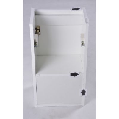 Outlet - Koło Nova Pro umywalka z szafką 36 cm wisząca biały połysk M39001000