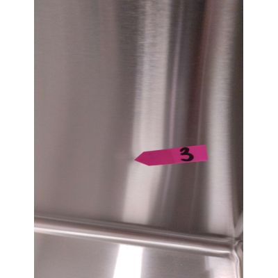 Outlet - Quadron Burt zlewozmywak stalowy z syfonem 76x49 cm stal MF76050BS