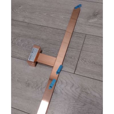 Outlet - Milagro Shine kinkiet 1x13,8W LED miedziany ML7041